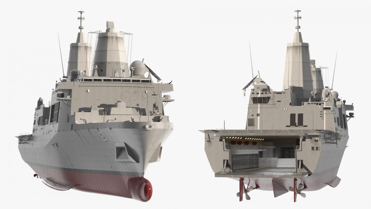 3D USS Mesa Verde LPD-19