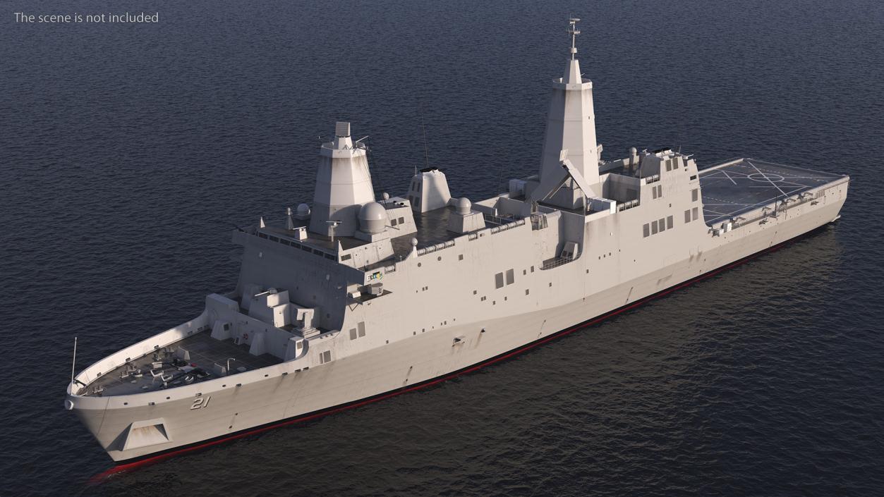 3D USS Mesa Verde LPD-19