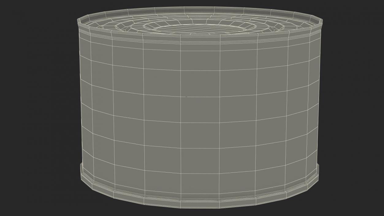 Can of Surstromming Fermented Fish 850g 3D model