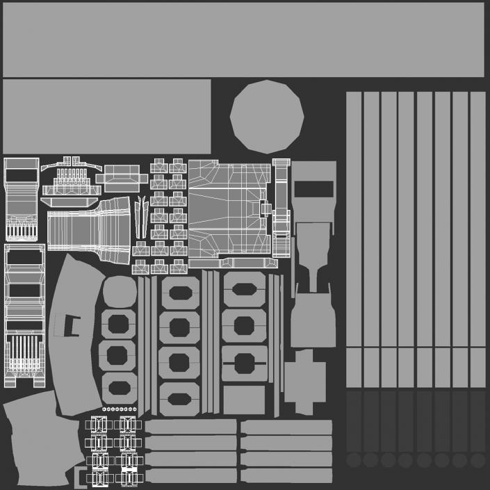 Connector RJ45 3D model