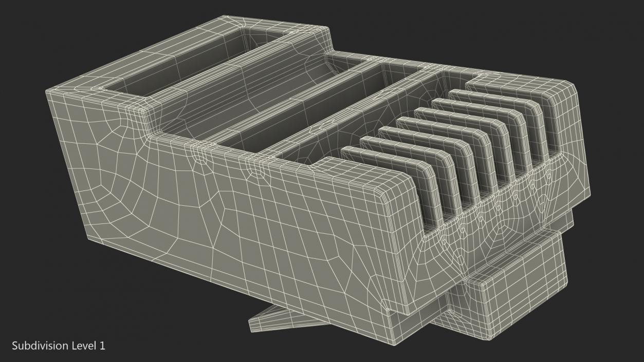 Connector RJ45 3D model