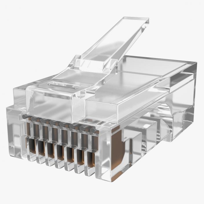 Connector RJ45 3D model