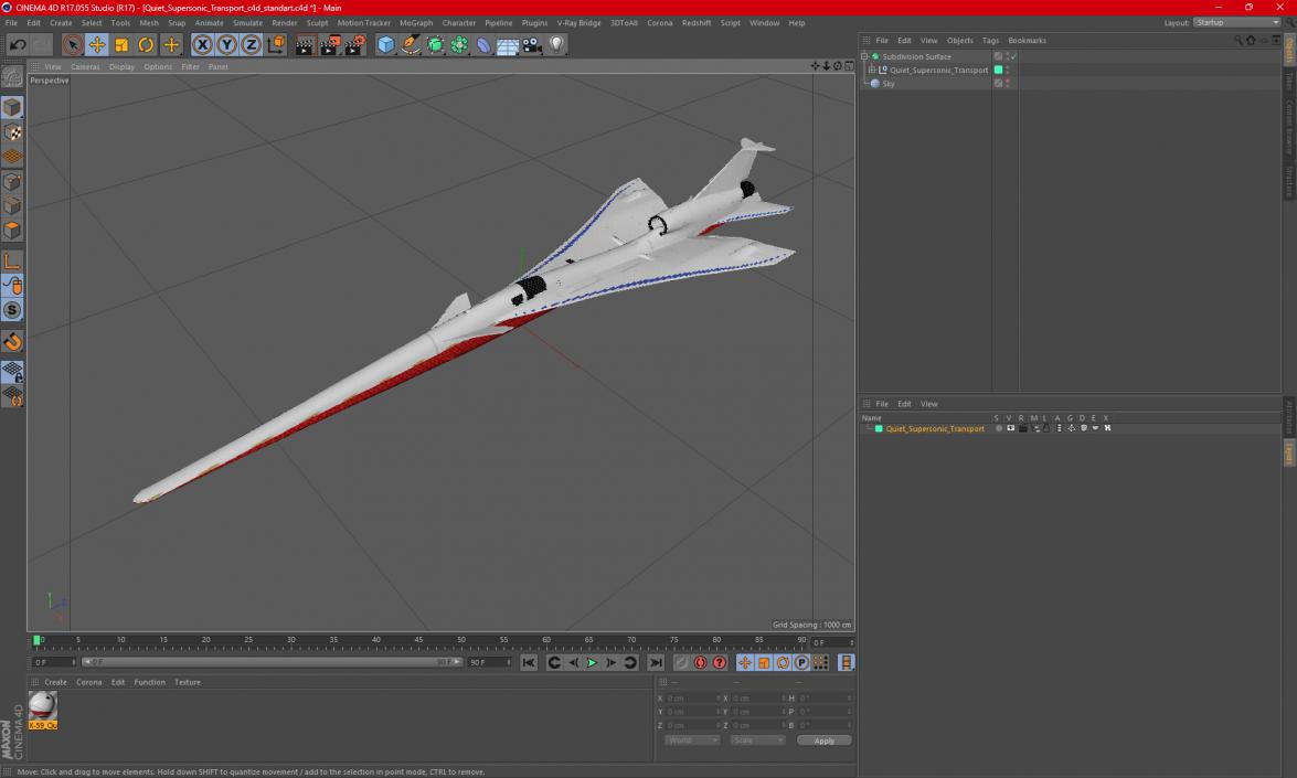 3D Quiet Supersonic Transport