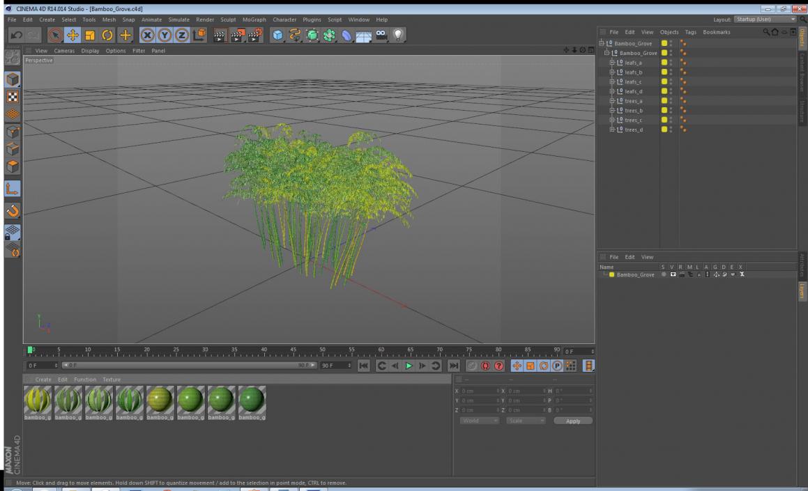 Bamboo Grove 3D