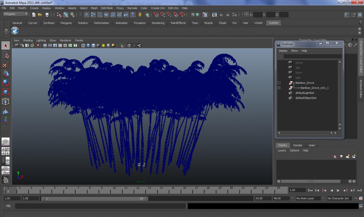 Bamboo Grove 3D