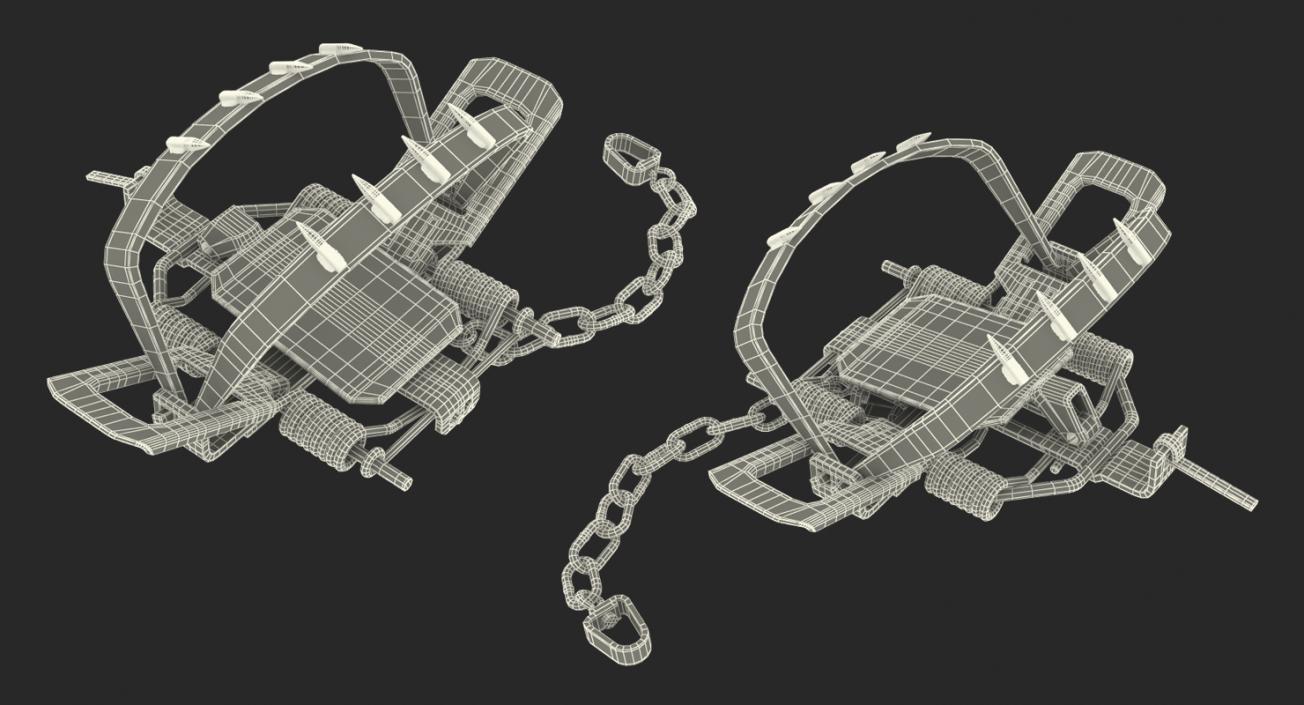 3D Bear Trap Rigged