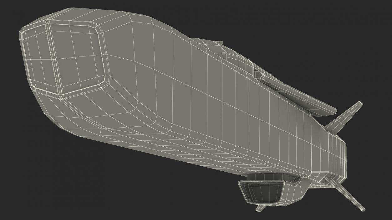 3D model Rocketsan SOM-J Cruise Missile