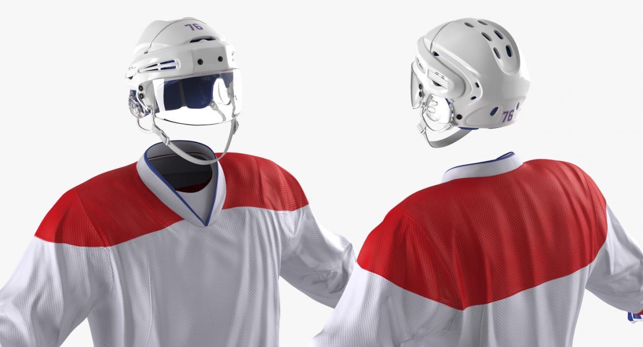 3D Hockey Player Generic 5 model