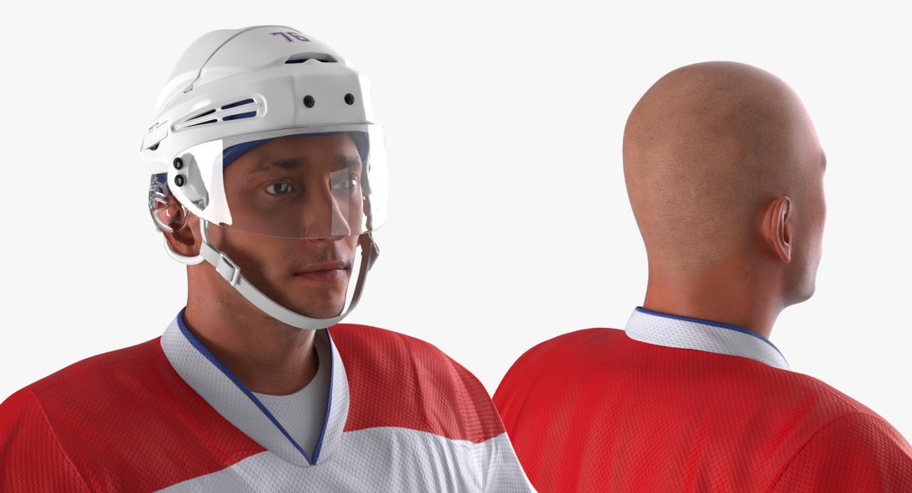 3D Hockey Player Generic 5 model