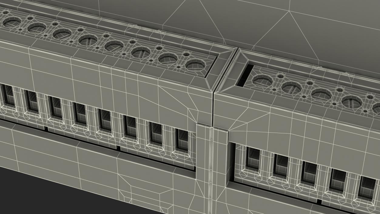 KNX Blind Actuator Eight Gang 3D model