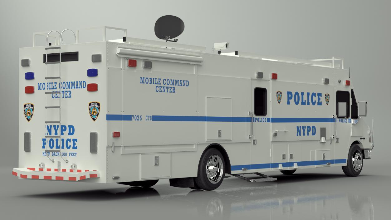 NYPD ASPCA Mobile Command Center 3D