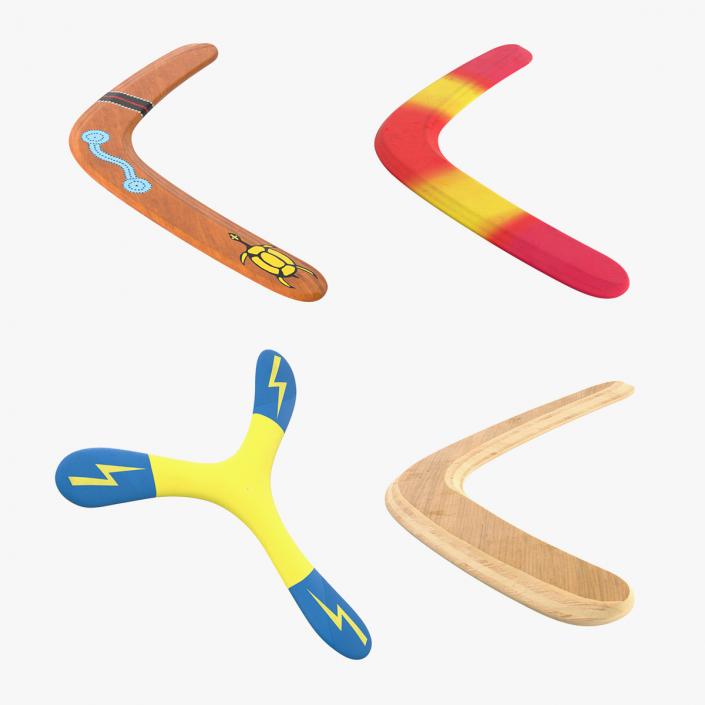 3D Boomerangs Collection