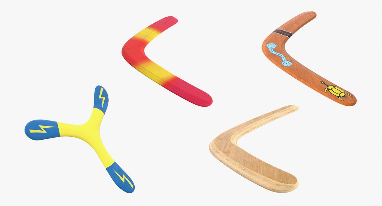 3D Boomerangs Collection