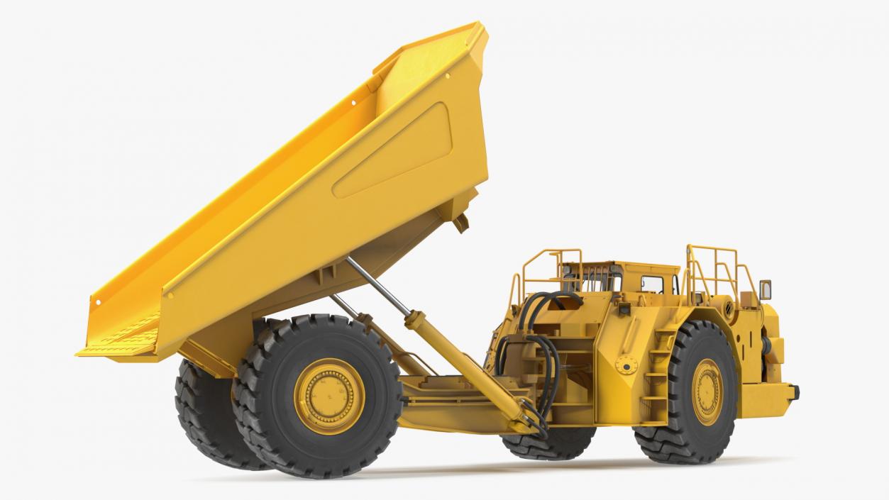 3D Underground Mining Truck Rigged