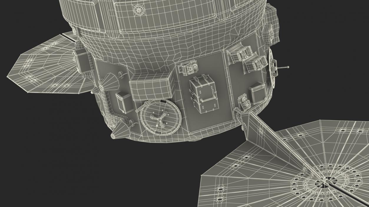 3D model ISS Module Cygnus Enhanced Configuration