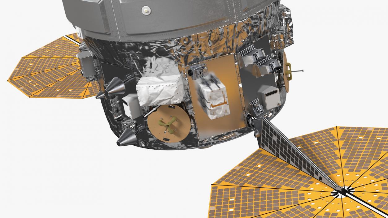 3D model ISS Module Cygnus Enhanced Configuration