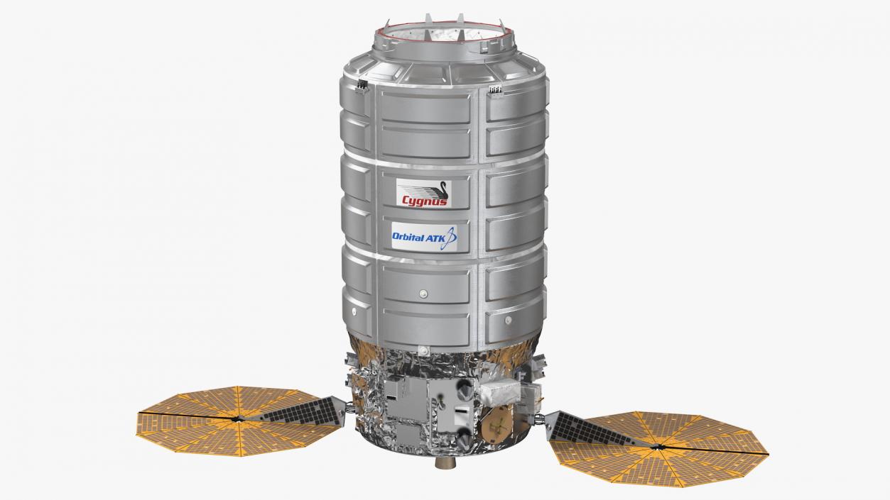 3D model ISS Module Cygnus Enhanced Configuration