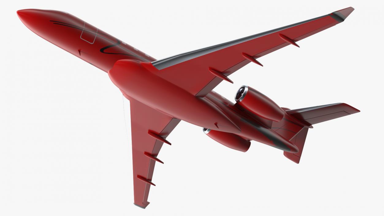 3D Business Jet Scale model