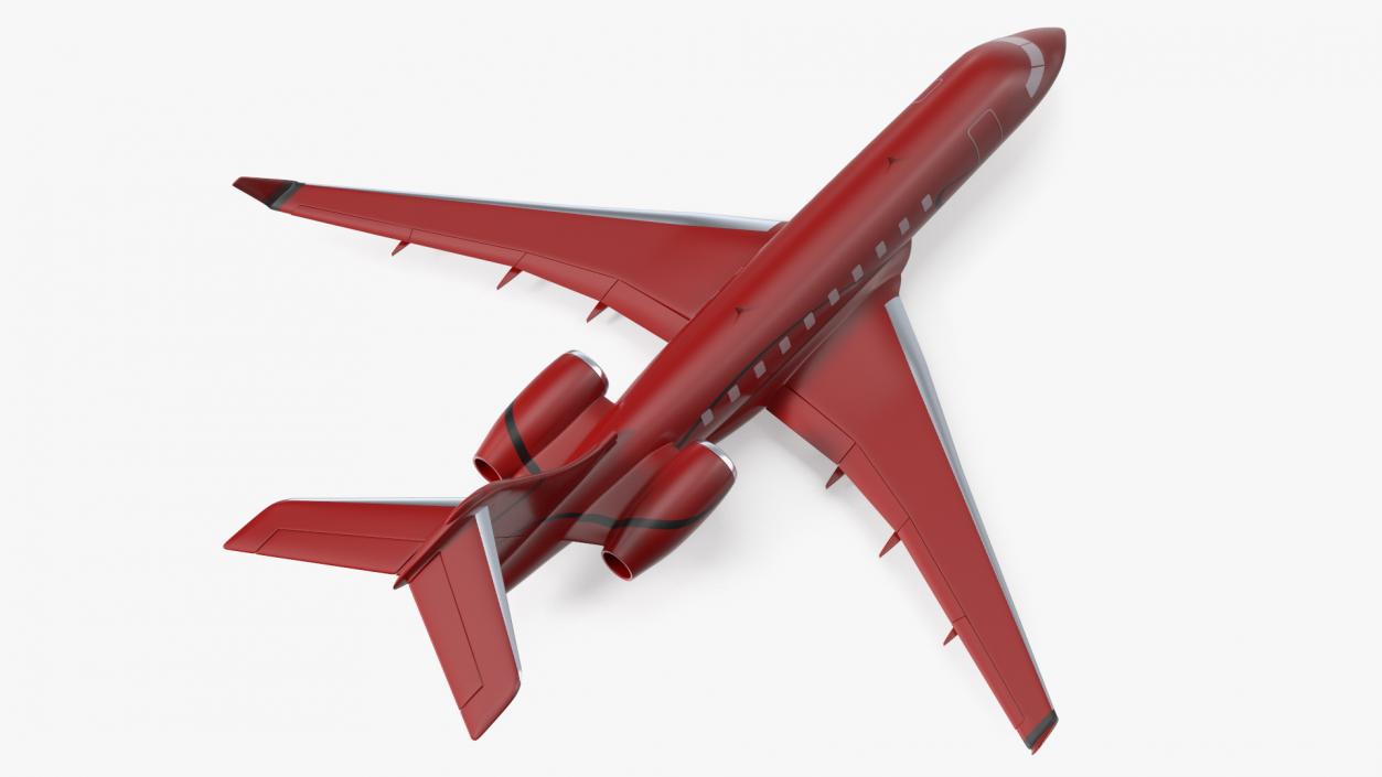 3D Business Jet Scale model