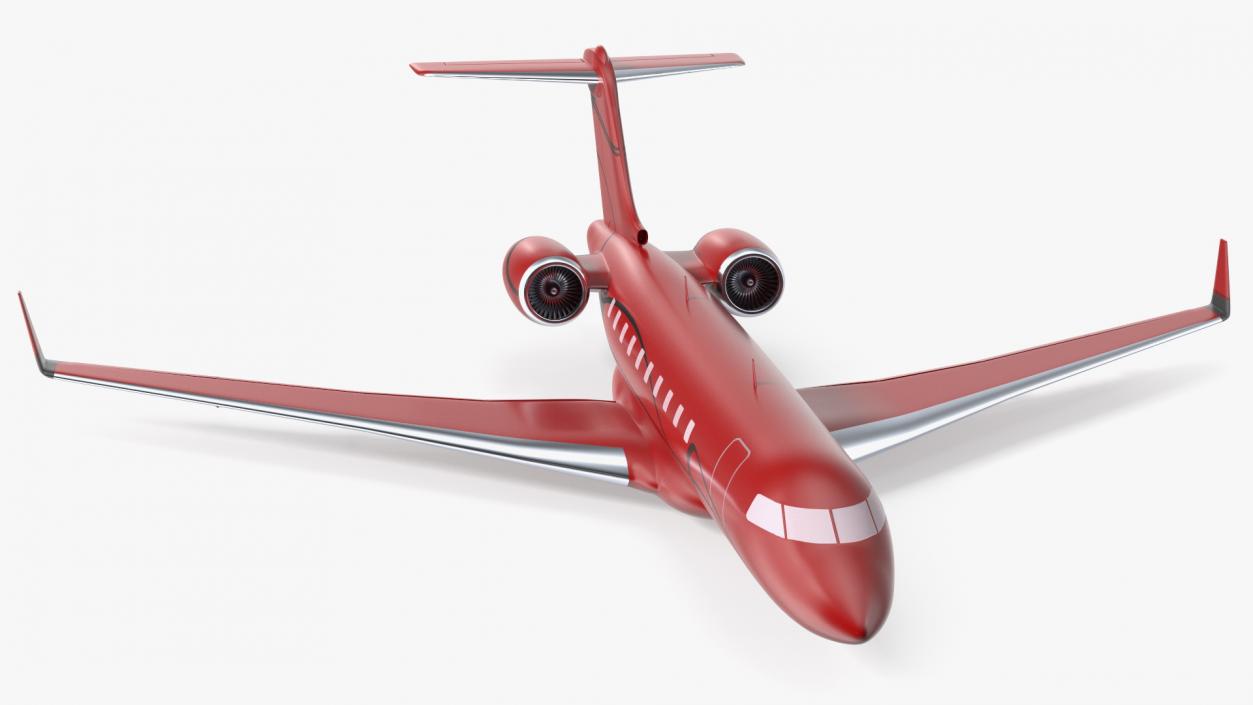 3D Business Jet Scale model