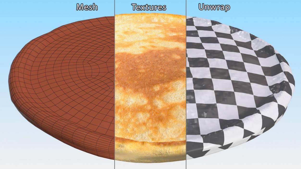 One Pancakes 3D