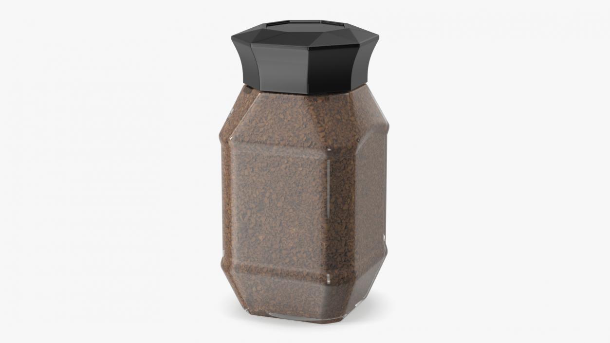 3D model Jar of Instant Coffee 95g