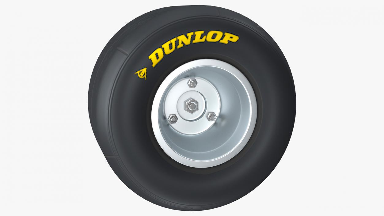 Dunlop Kart Slick Tyre 3D