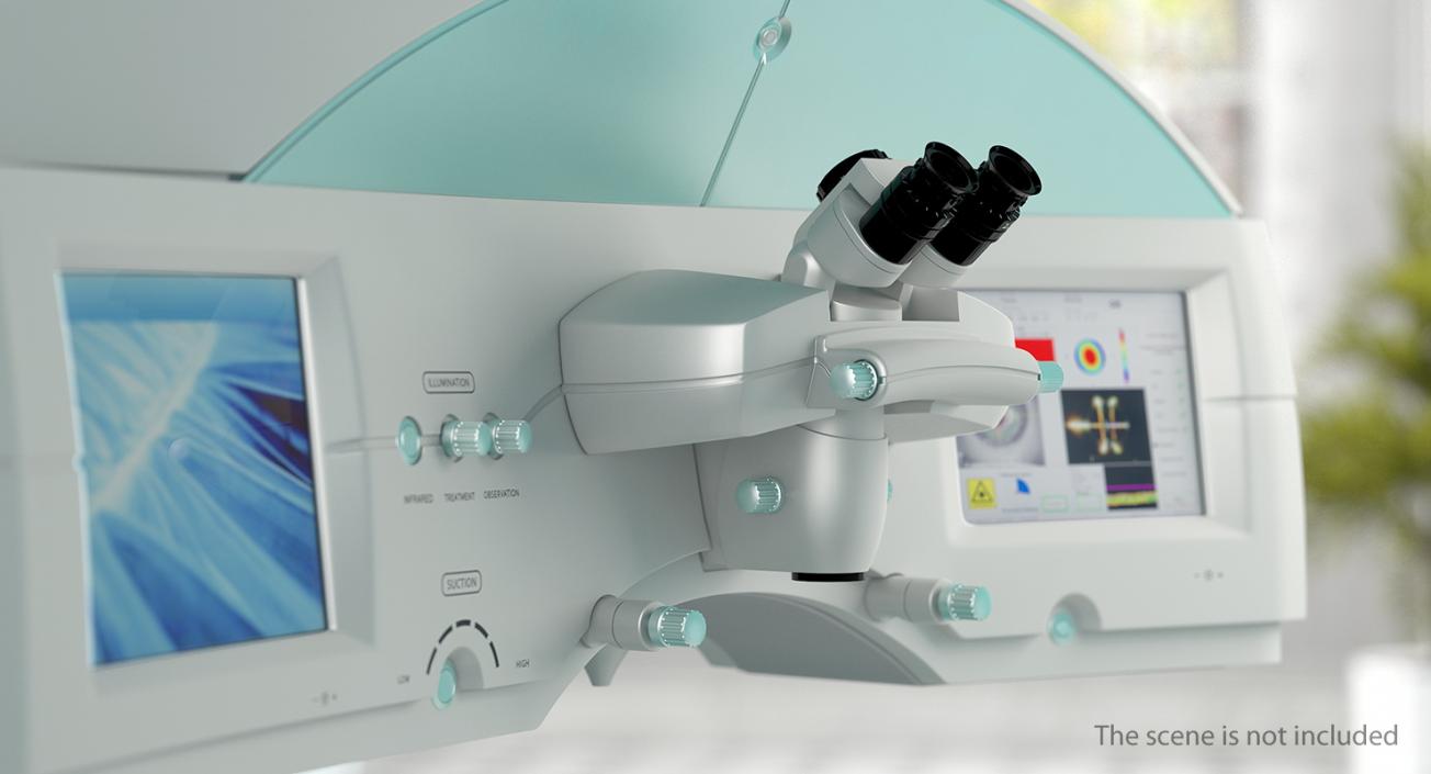 3D model Eye Diagnosis and Surgery Instruments Collection 2