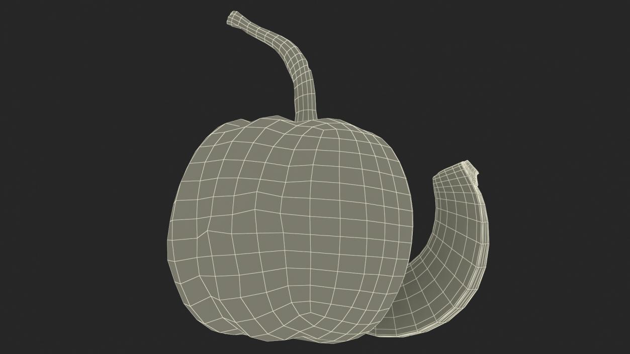 Cut Pumpkin with Slice 3D