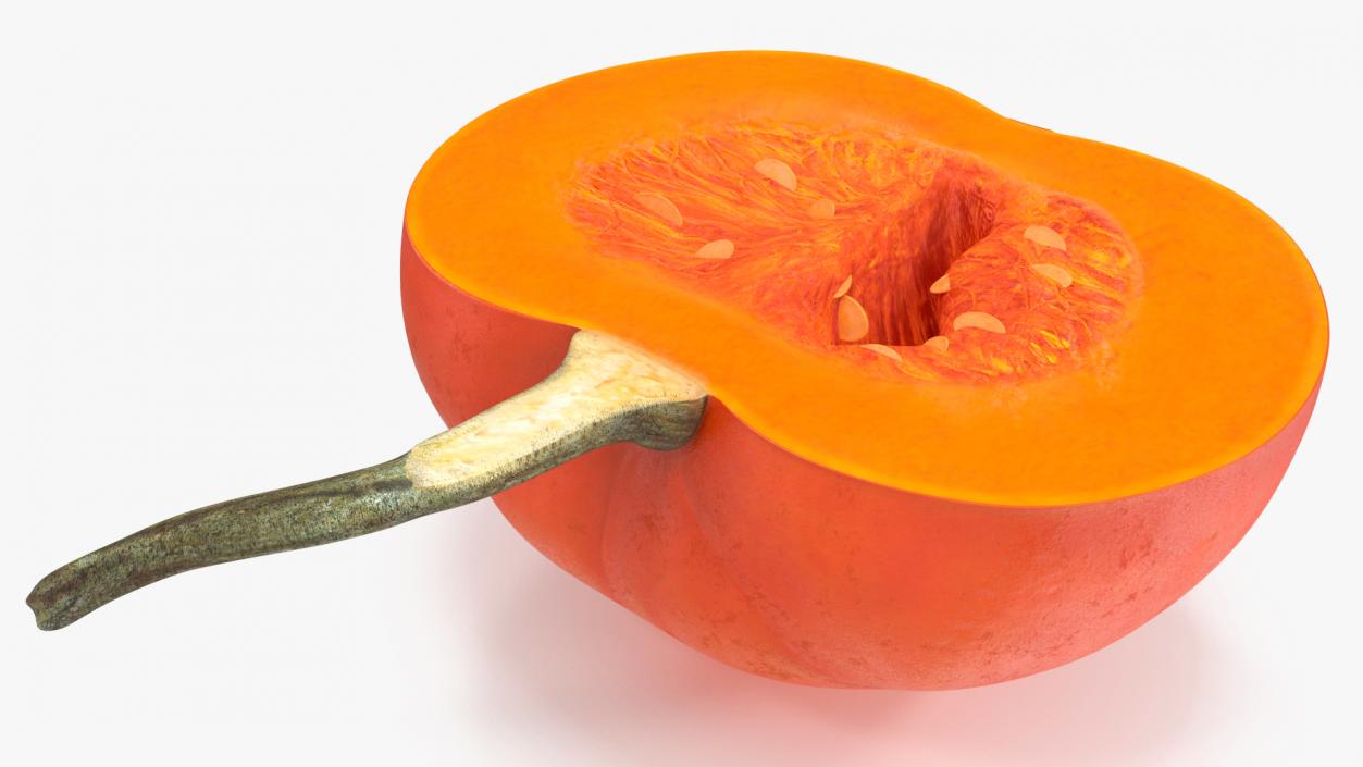 Cut Pumpkin with Slice 3D