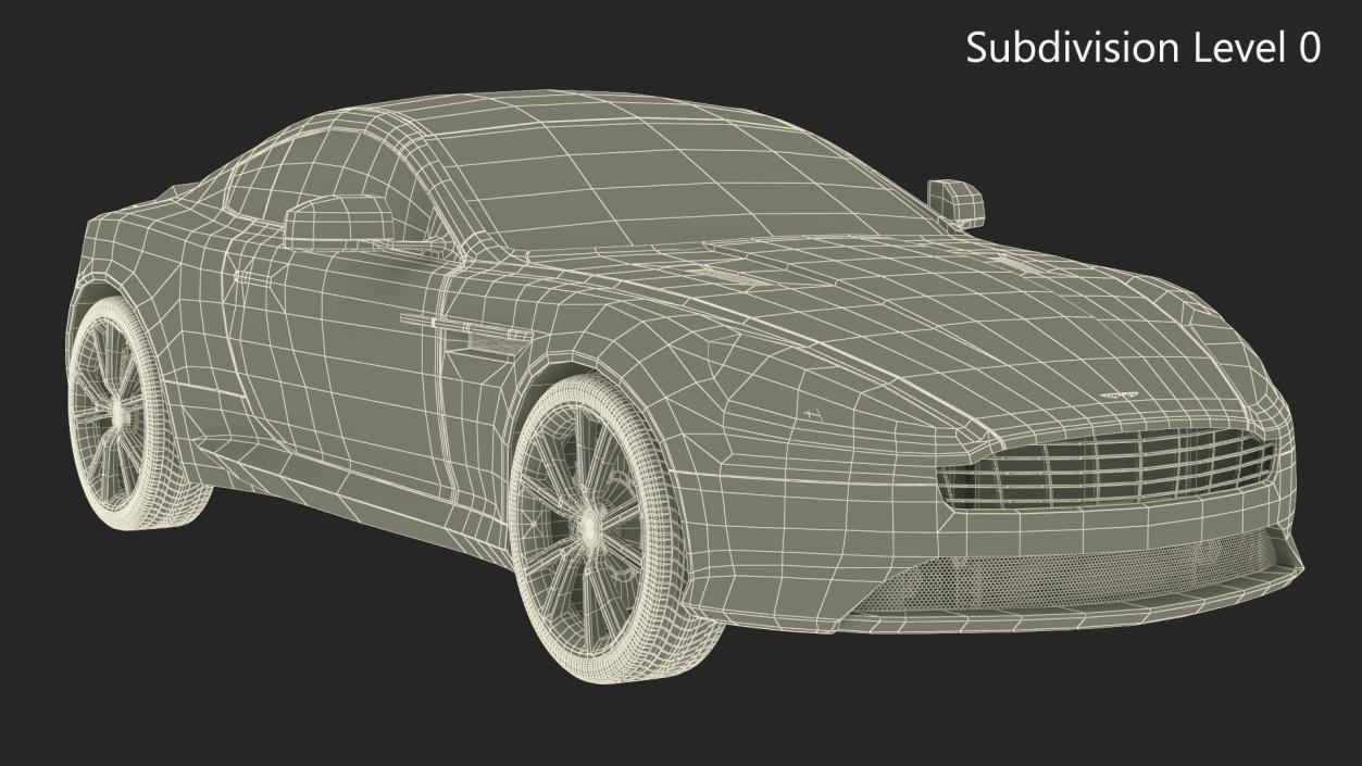 3D Aston Martin DB9