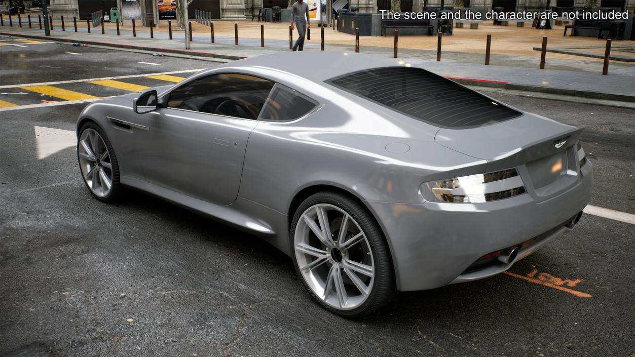 3D Aston Martin DB9