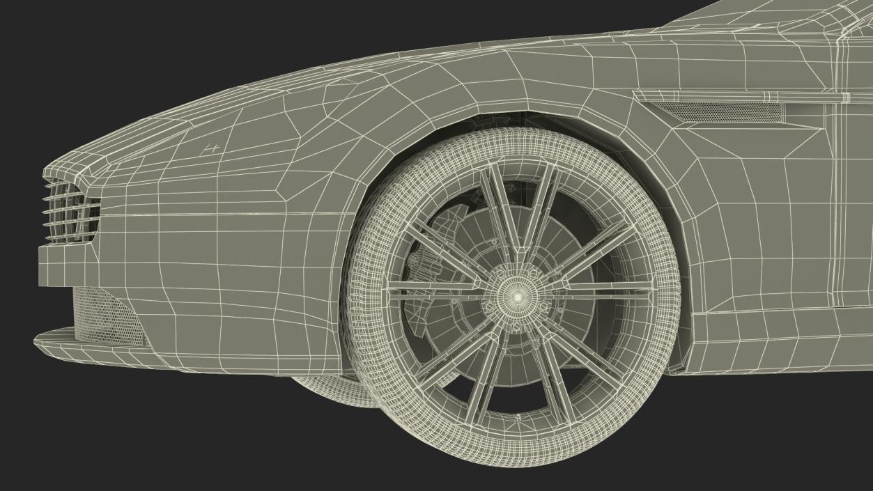 3D Aston Martin DB9