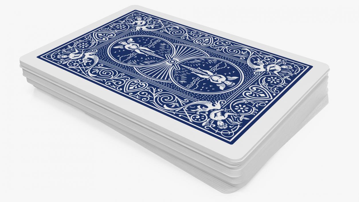 Poker Playing Cards 3D model