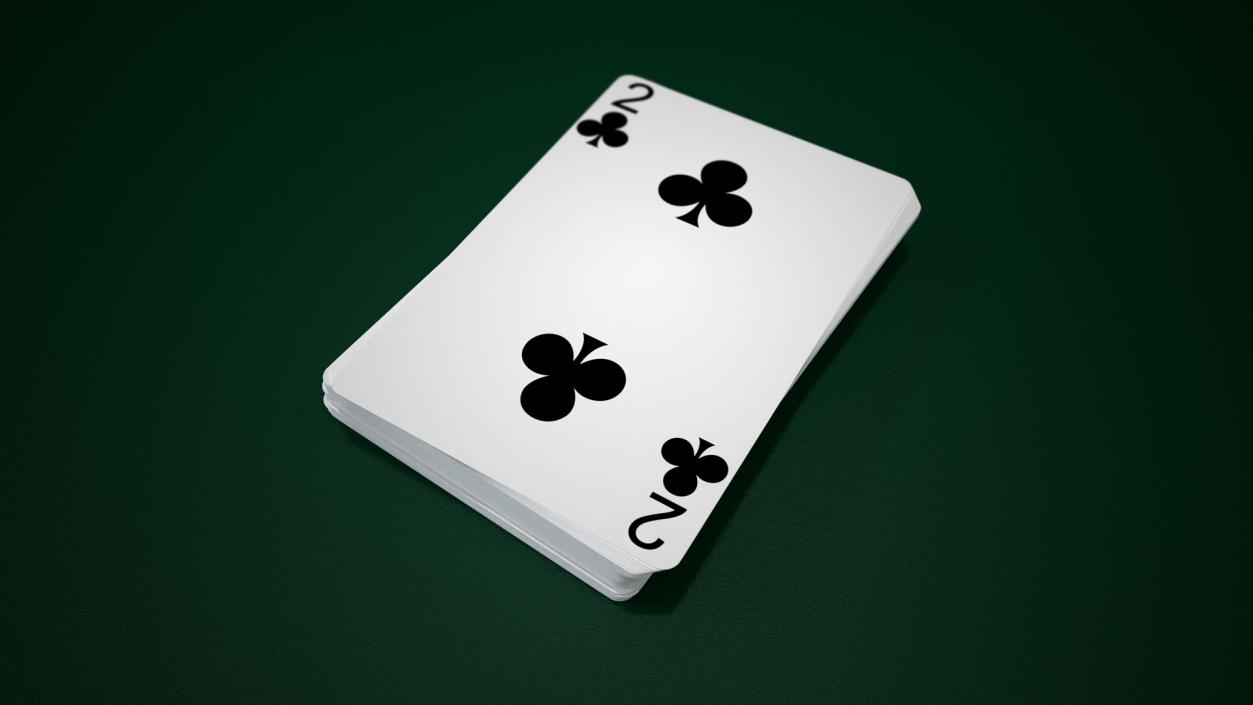 Poker Playing Cards 3D model