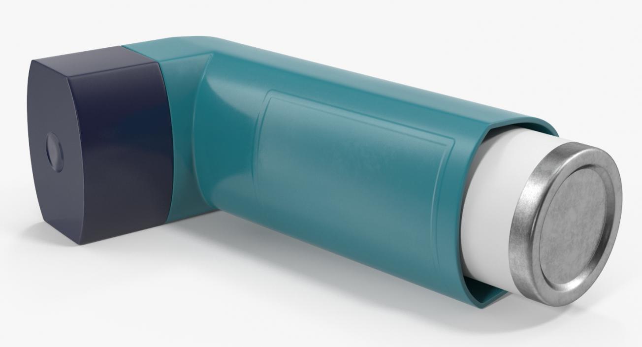 Asthma Inhaler 3D model