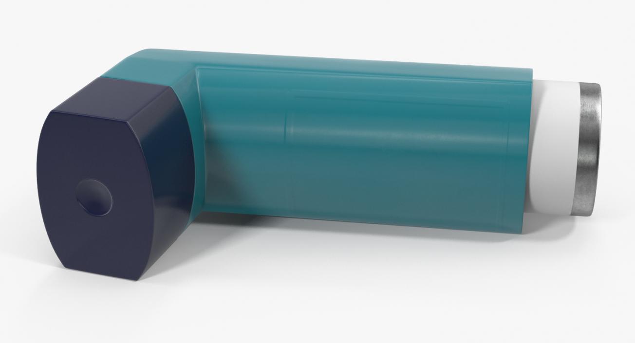 Asthma Inhaler 3D model