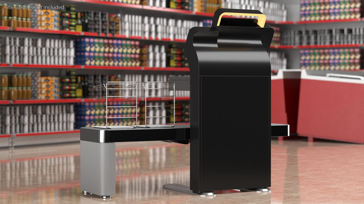 Self Checkout Retail System 3D