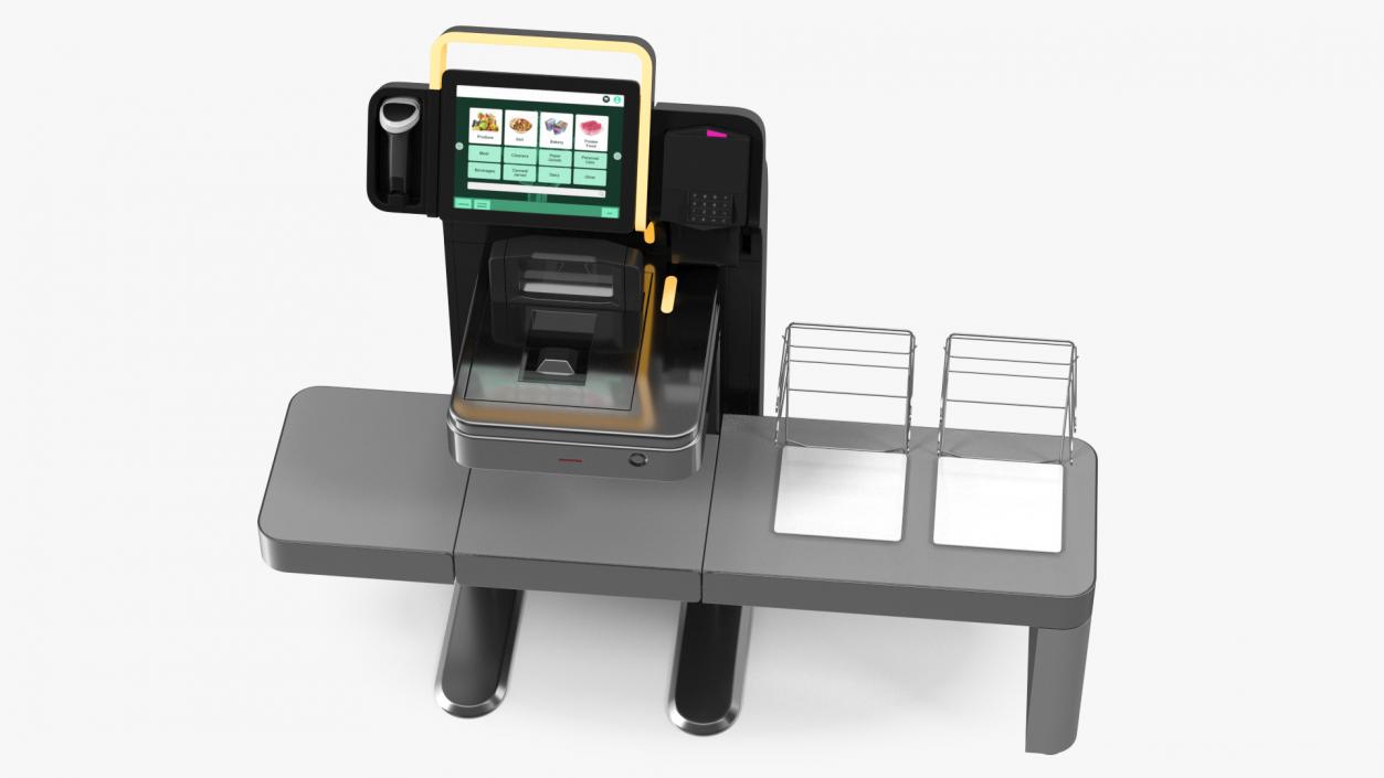 Self Checkout Retail System 3D