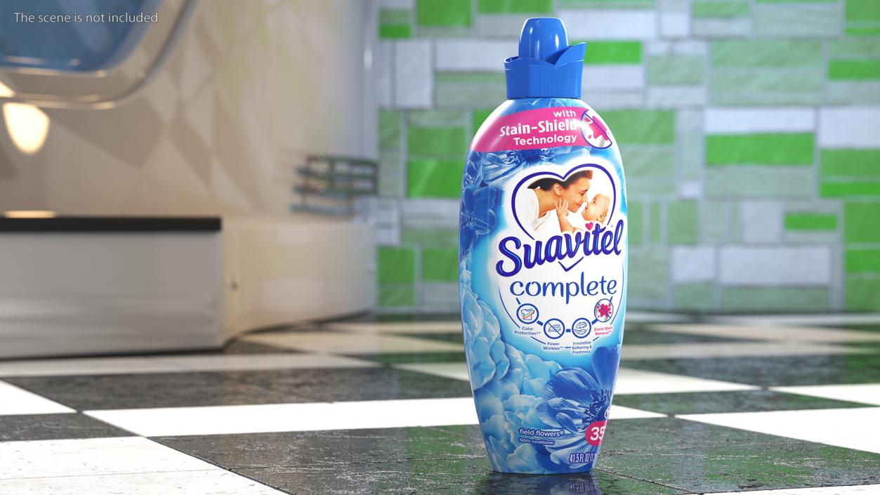 3D Suavitel Field Flowers Liquid Fabric Softener Small