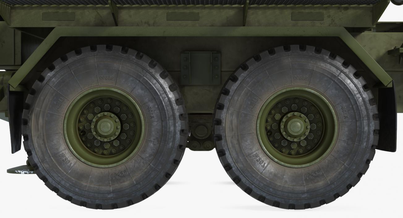 3D model MIM-104 Patriot SAM Battle Position