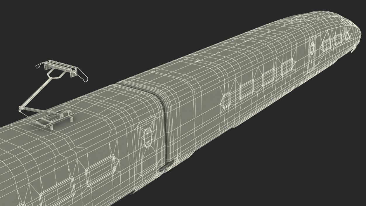 3D CR400 Fuxing Train model