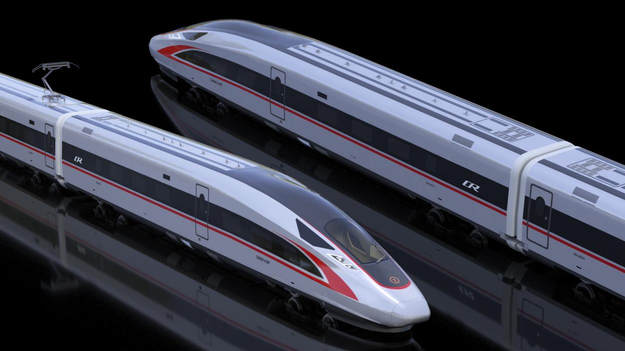 3D CR400 Fuxing Train model