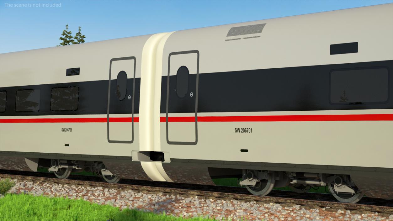 3D CR400 Fuxing Train model