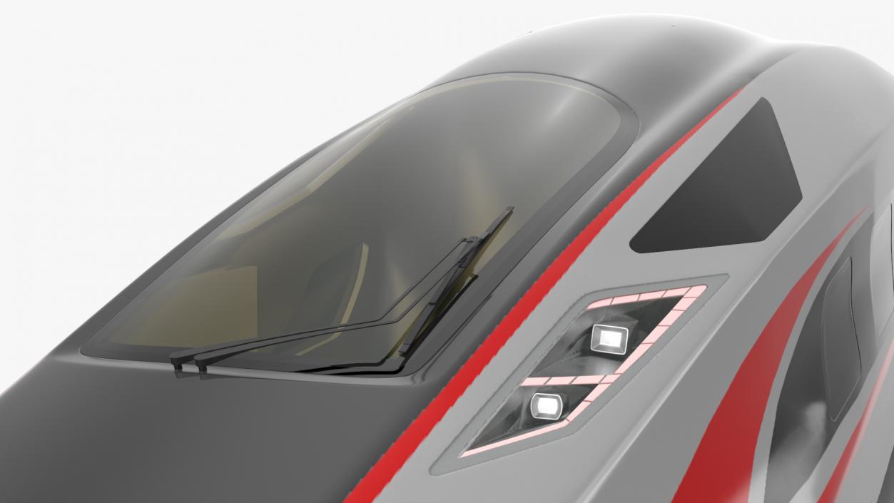 3D CR400 Fuxing Train model