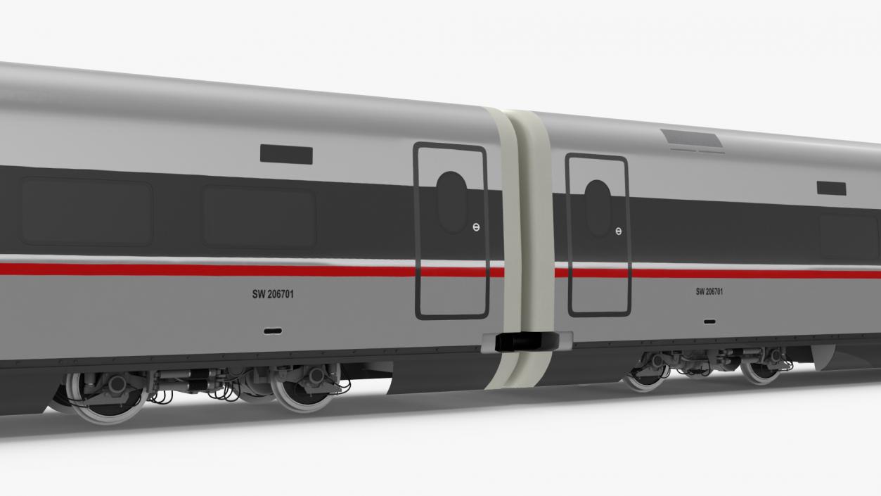 3D CR400 Fuxing Train model