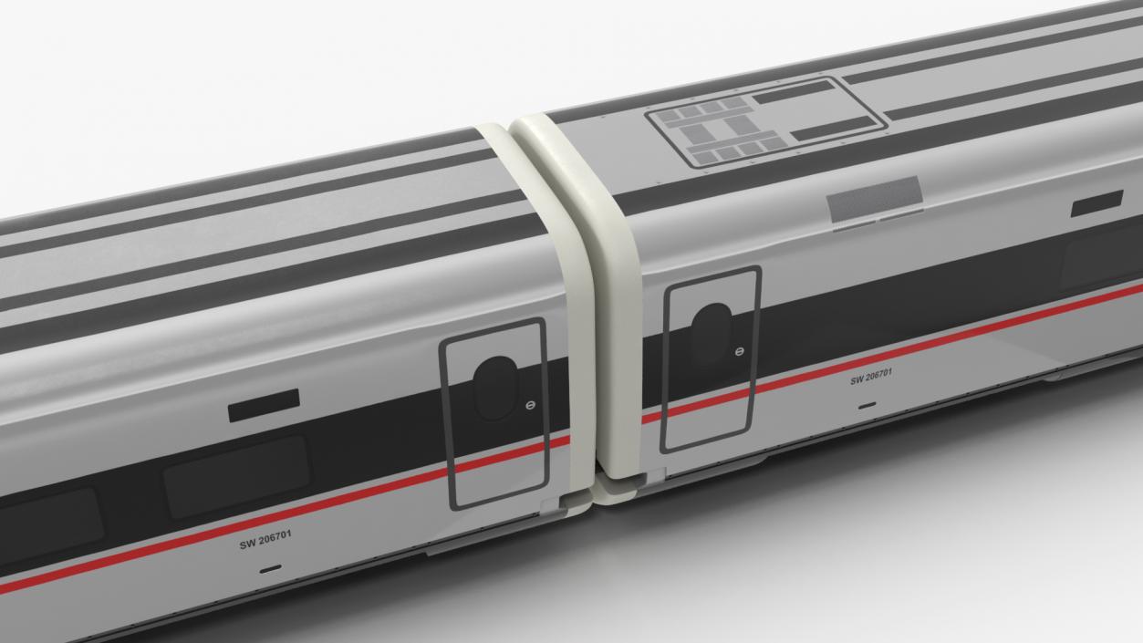 3D CR400 Fuxing Train model