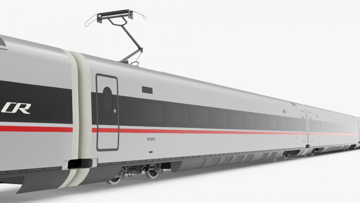 3D CR400 Fuxing Train model