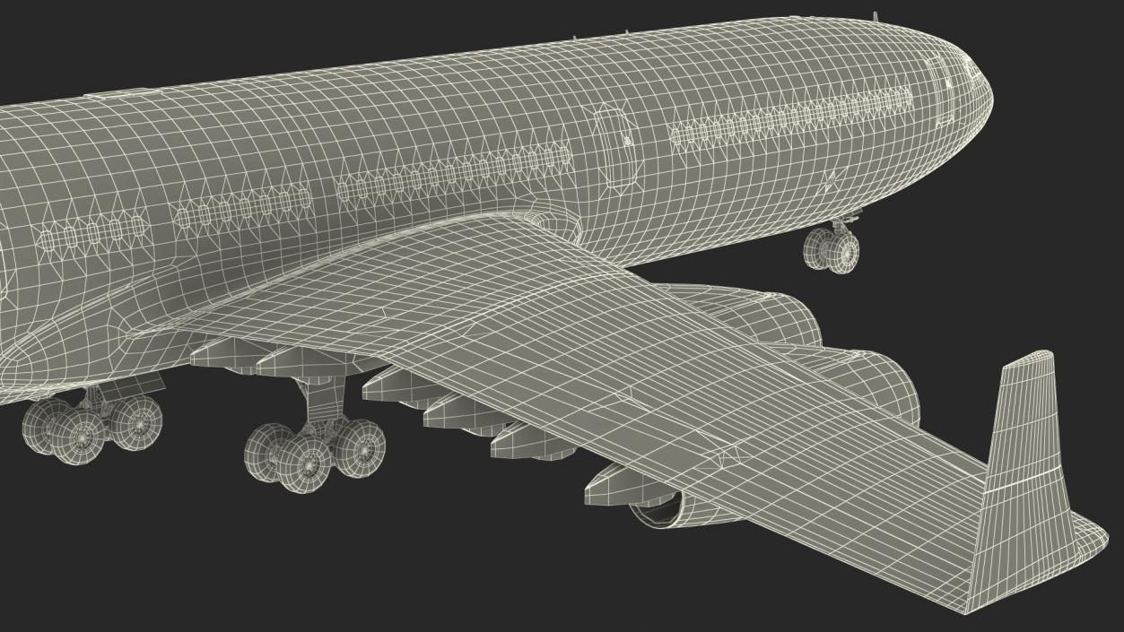 3D model IL-96-400 Simple Interior