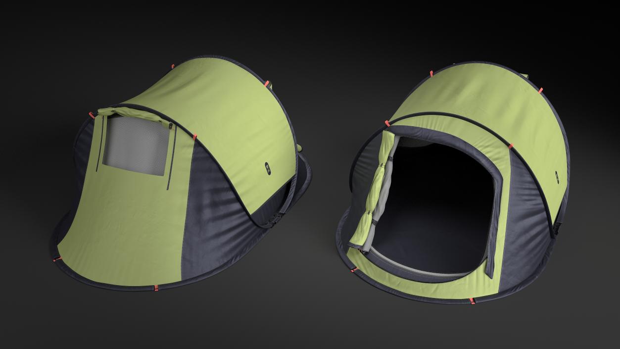 3D Opened Camping Tent Xiaomi